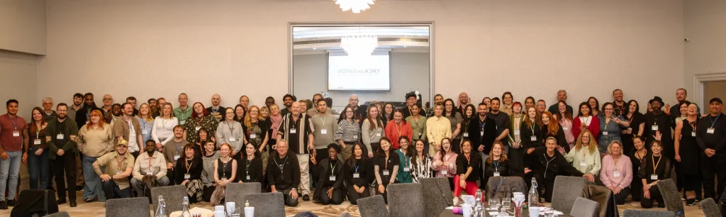 YMCA Brighton, group staff photo