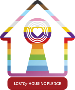 LGBTQ+ Housing People logo